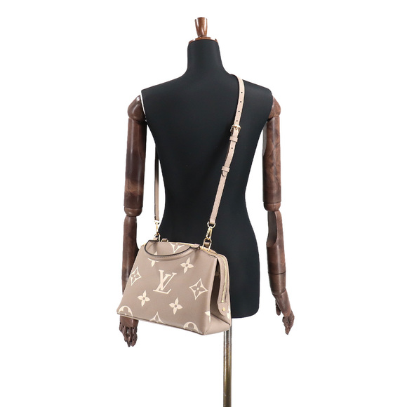 Louis Vuitton Bicolor Emplant Petit Palais PM Shoulder Bag Leather Tourtiere - Picture 7 of 7